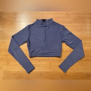 Acacia Indo Top in Lavender Mesh, size M